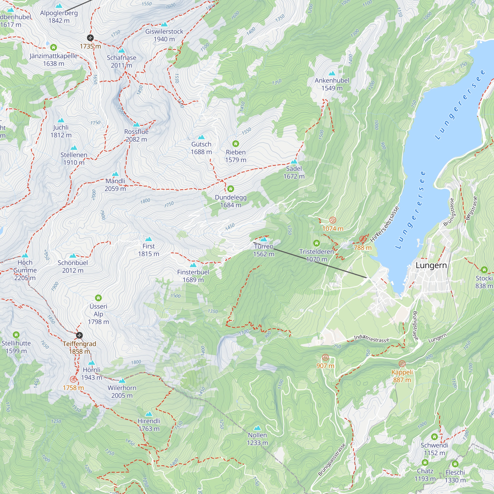 Restaurant Turren map