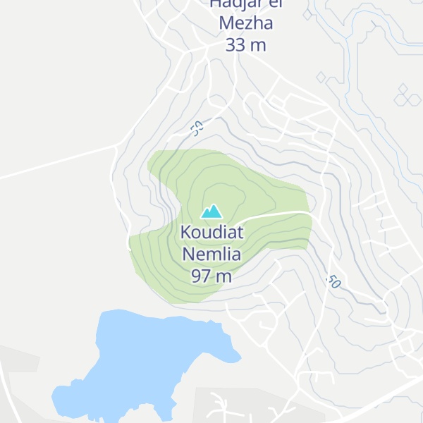 Map of Koudiat Nemlia