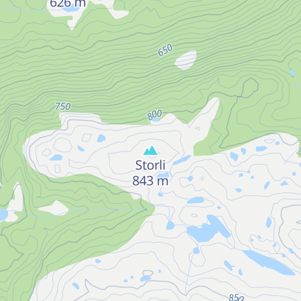 Map of Storli