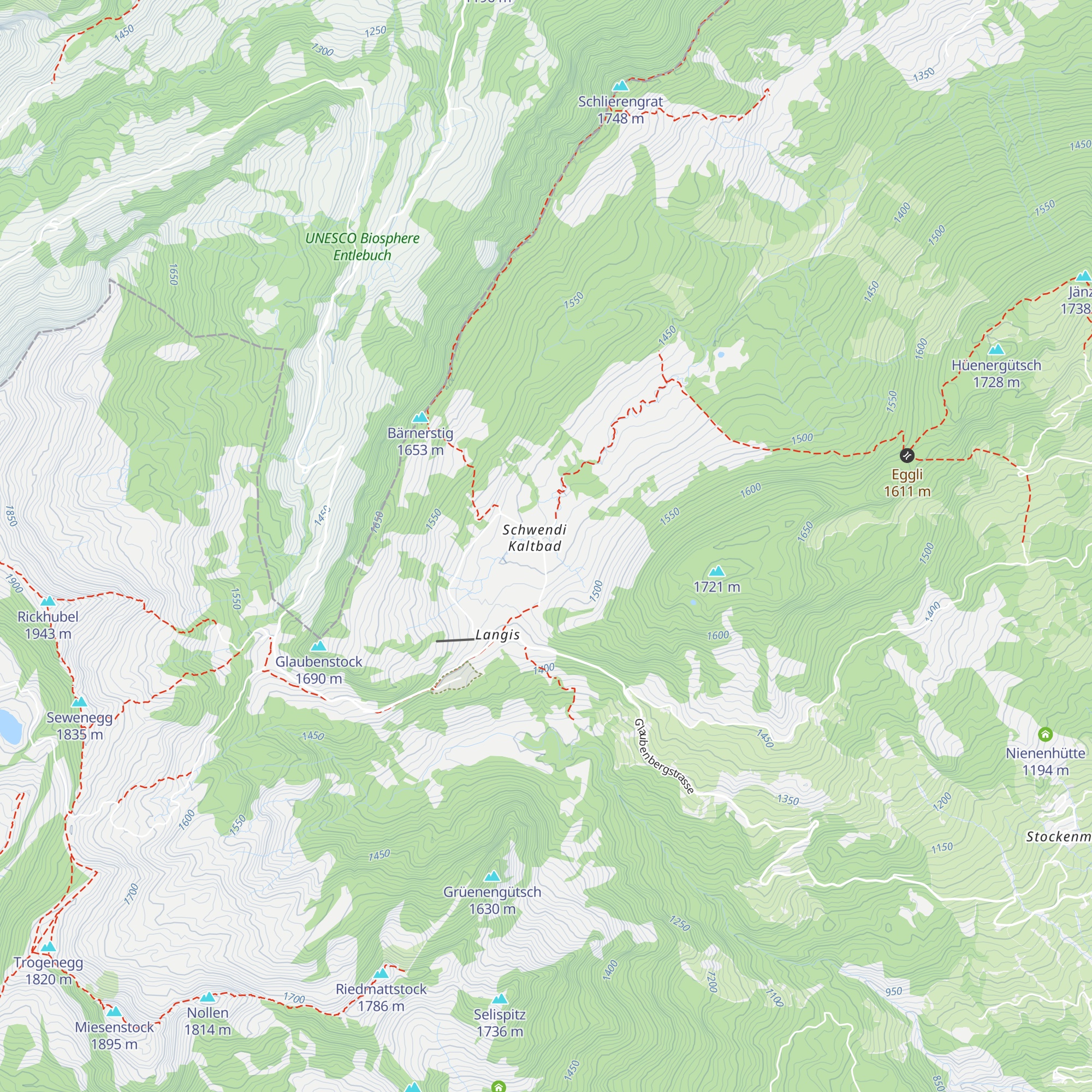 Gästehaus Kaltbad map