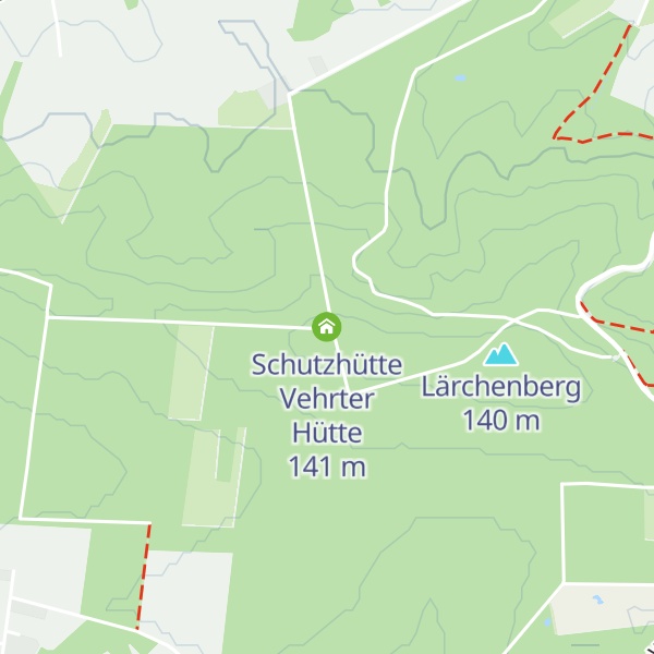 Map of Schutzhütte Vehrter Hütte