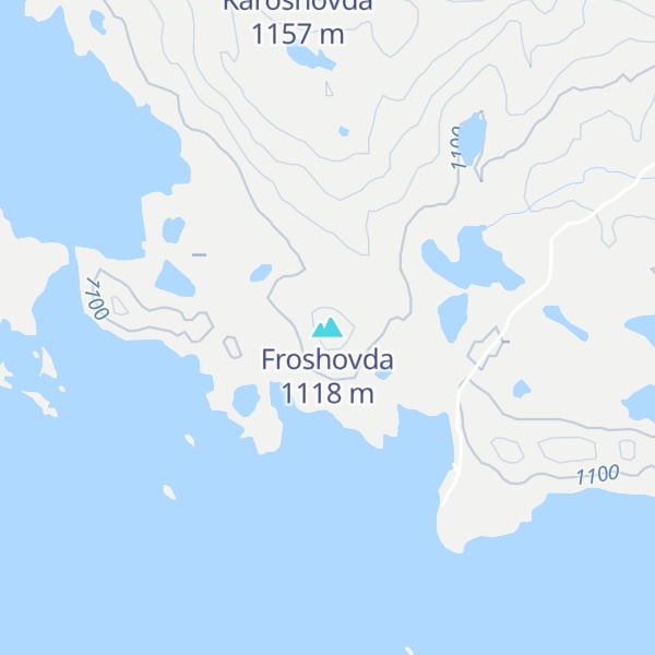 Map of Froshovda