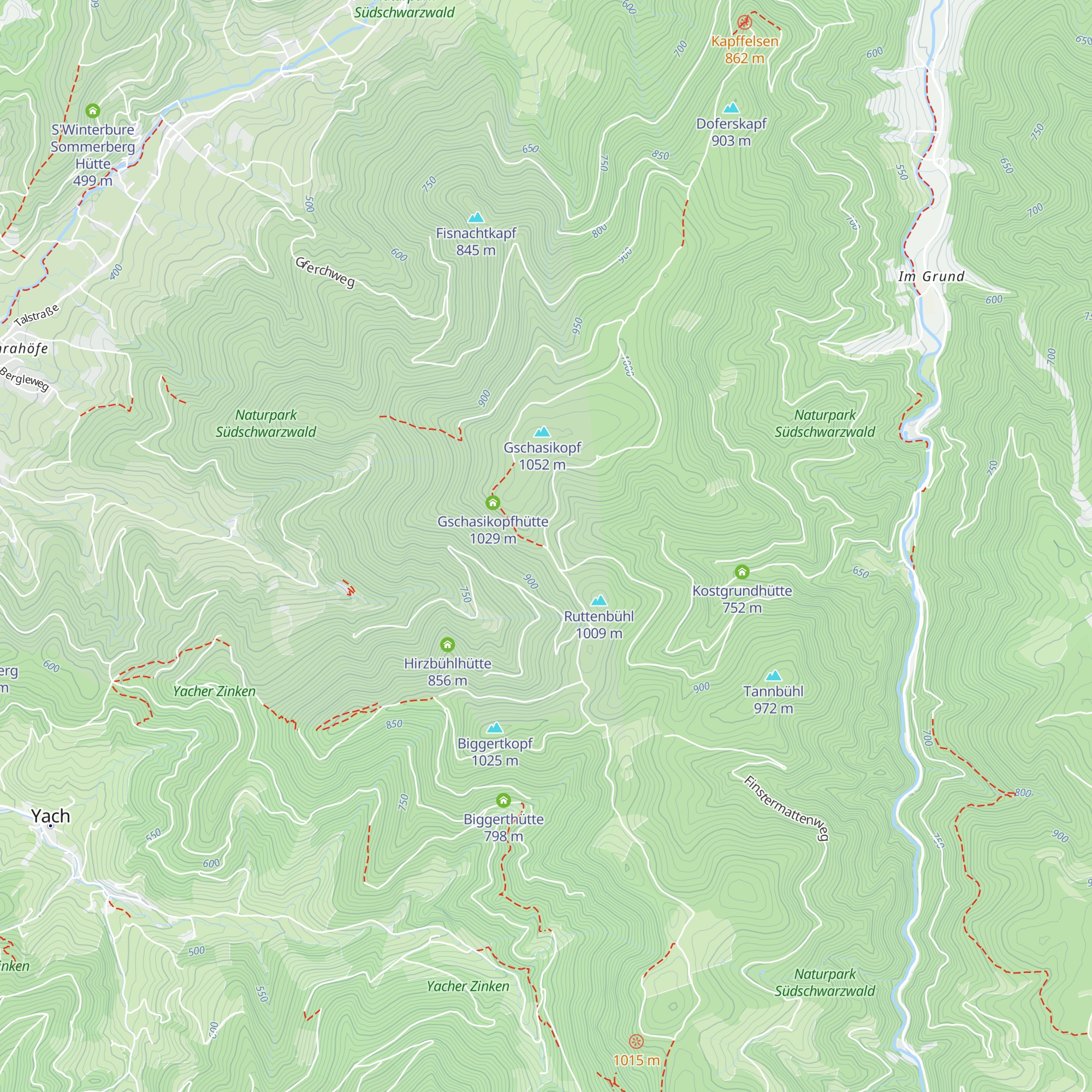 Wolfsgrubenhütte map