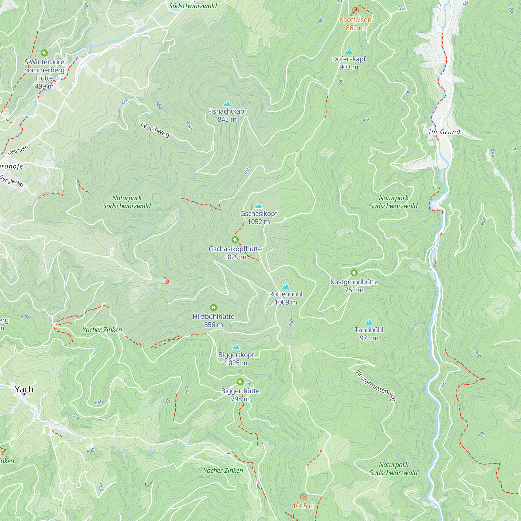Wolfsgrubenhütte map