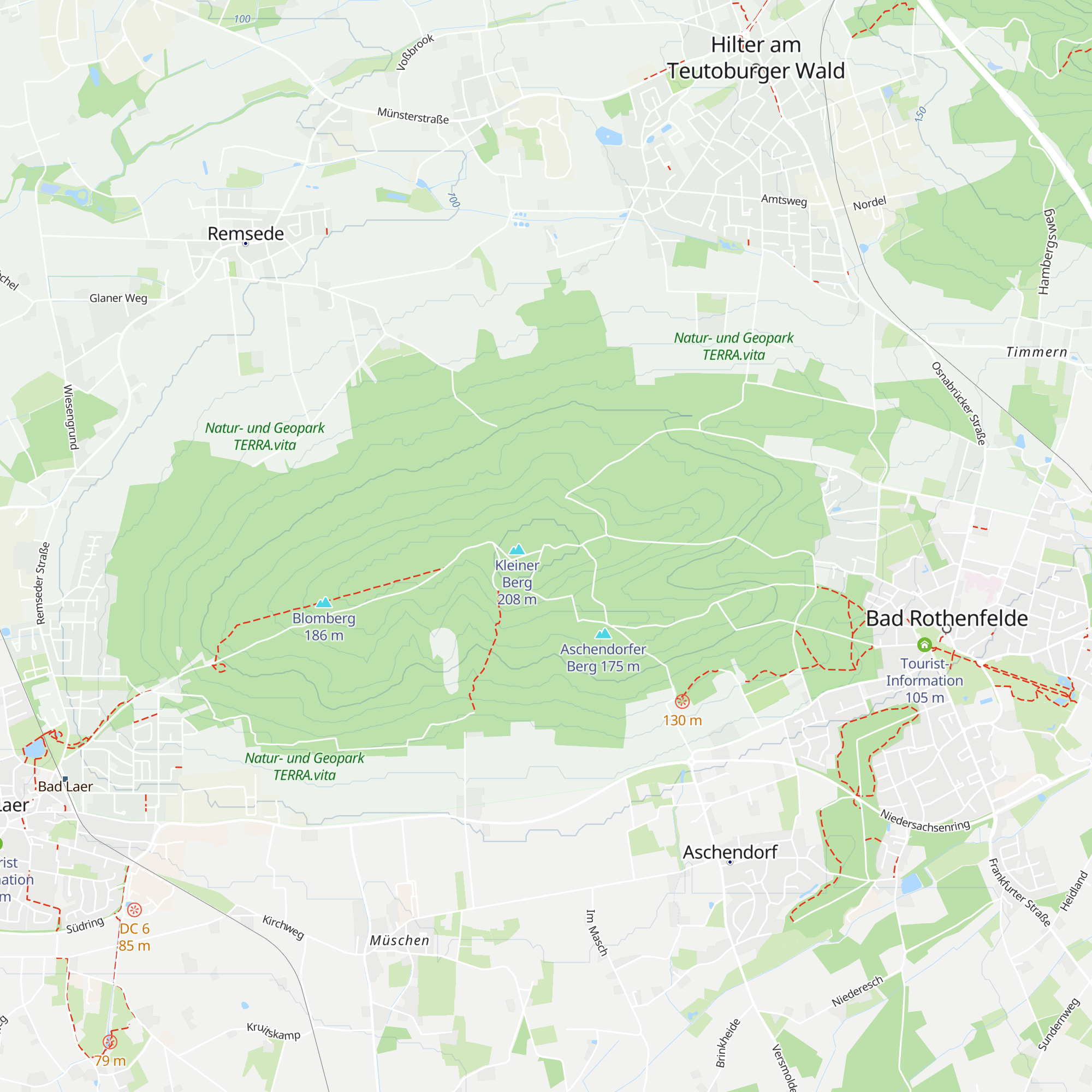 Schutzhütte am Aussichtsturm map