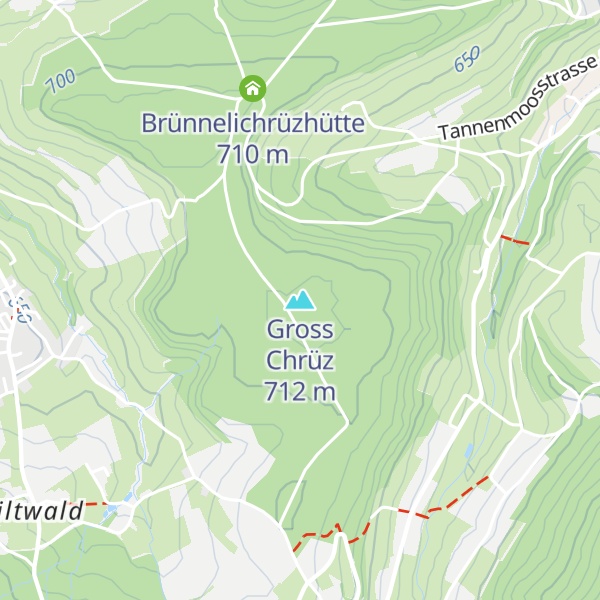 Map of Gross Chrüz