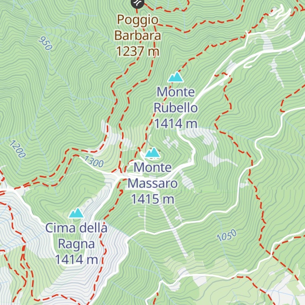 Map of Monte Massaro