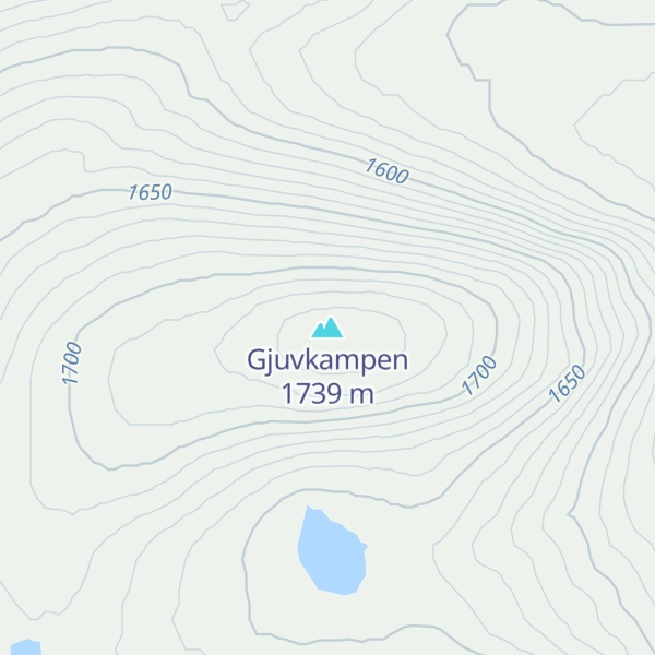 Map of Gjuvkampen