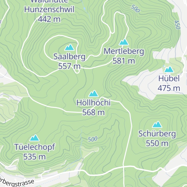 Map of Höllhöchi