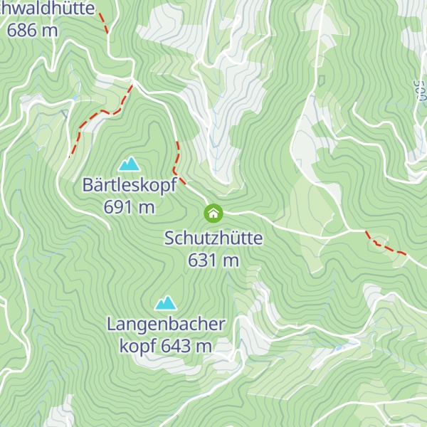 Map of Schutzhütte