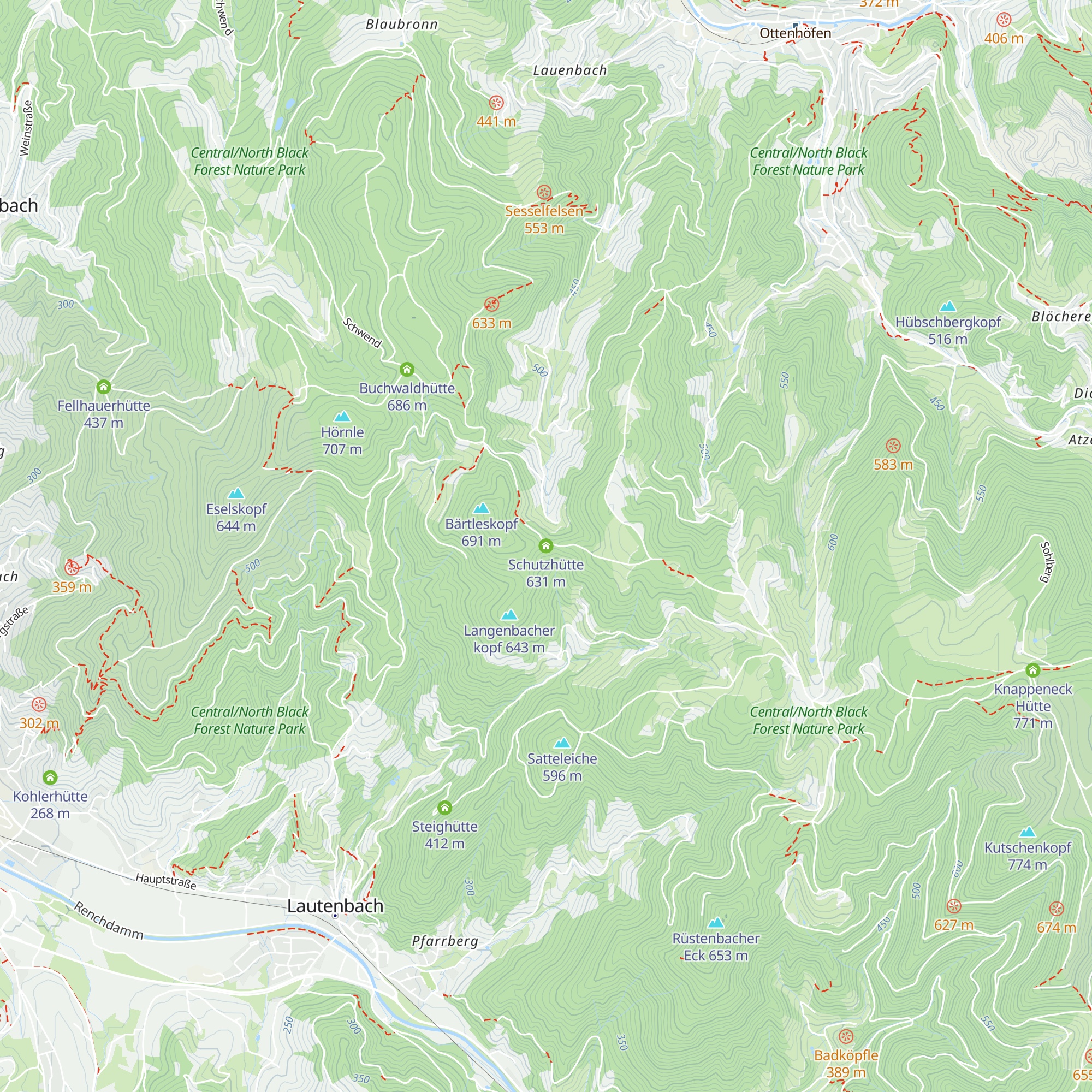 Schutzhütte map