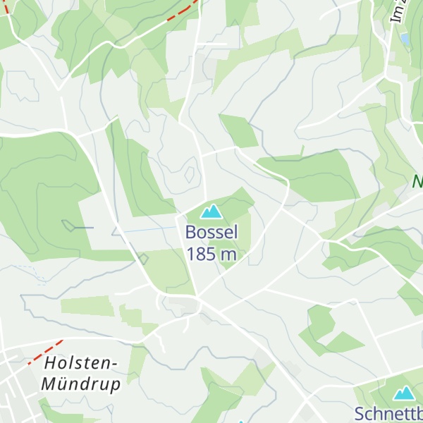 Map of Bossel