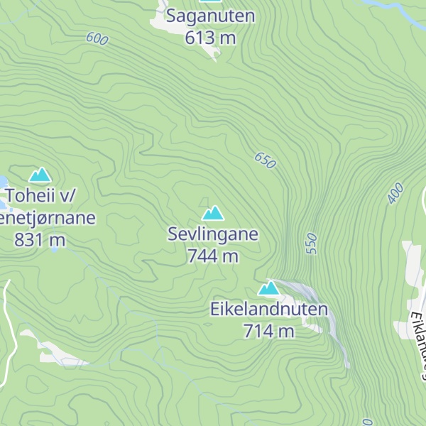 Map of Sevlingane