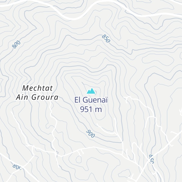 Map of El Guenaï