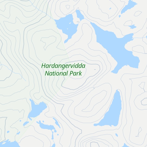 Map of Vikbekkfjellet