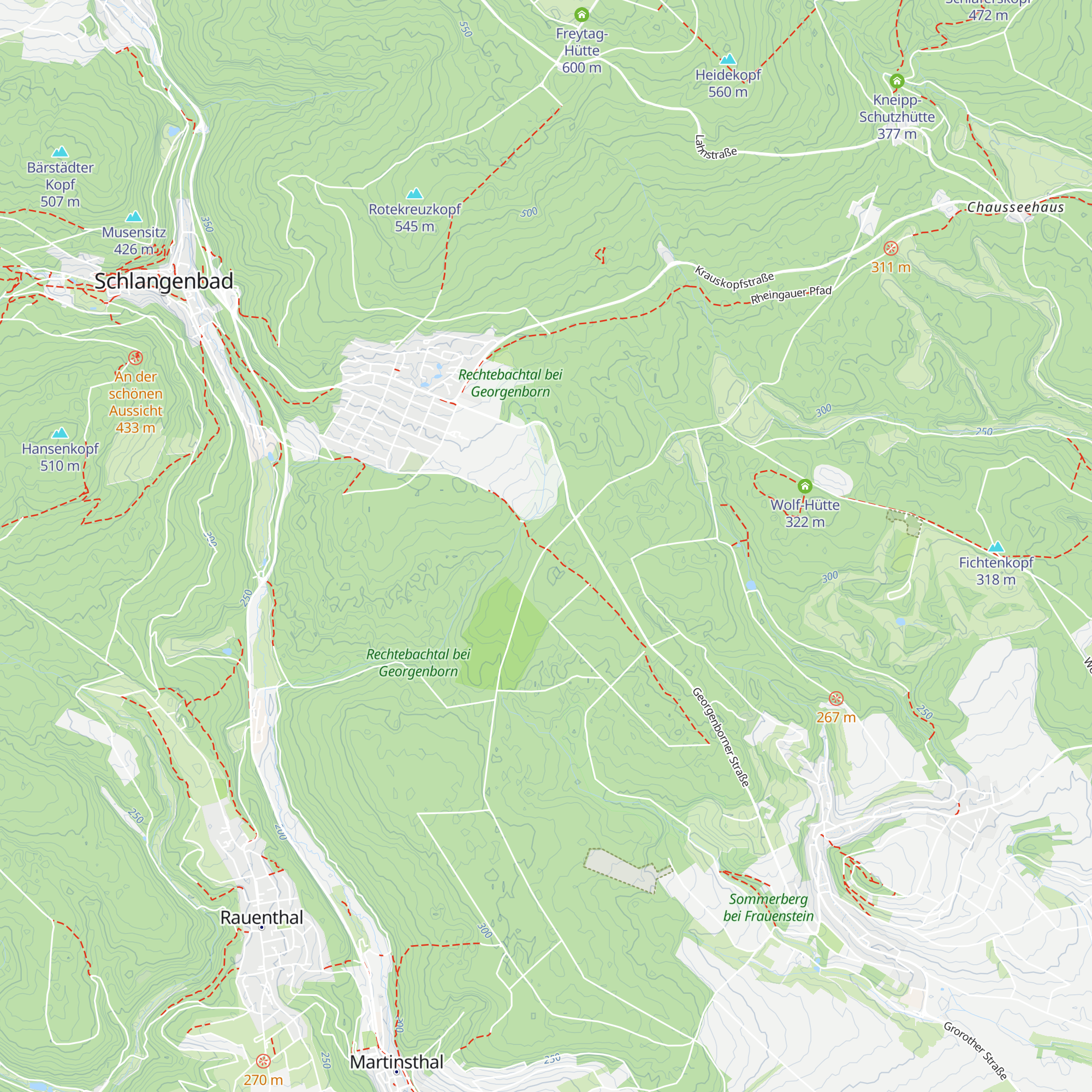 Ludwig Schwenk-Hütte map