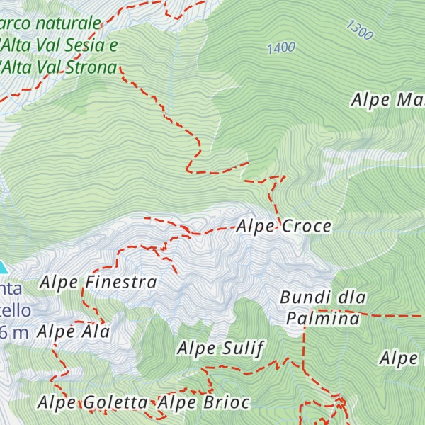 Map of Croce Garei