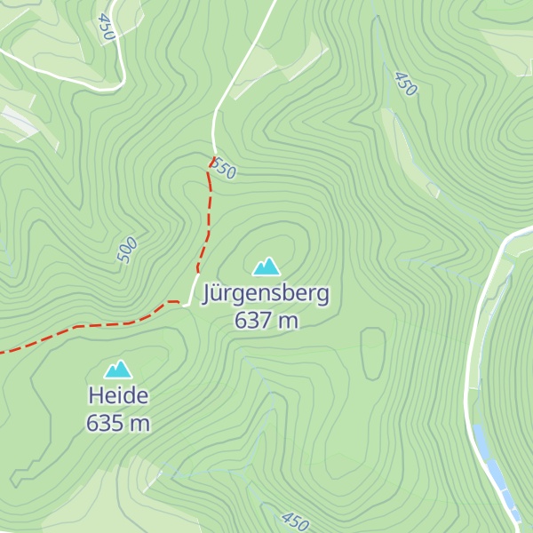 Map of Jürgensberg