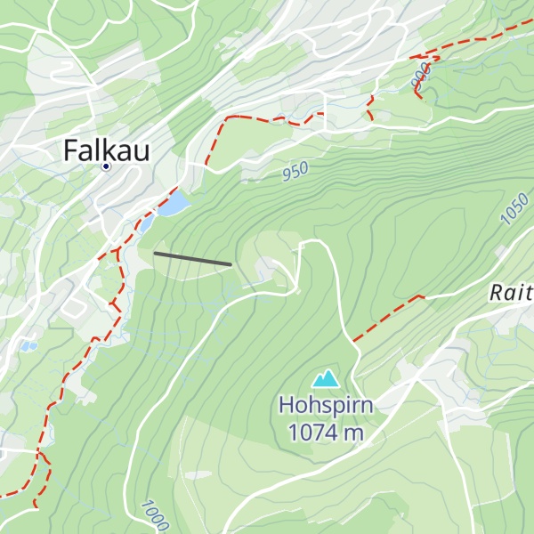 Map of Berger Stierhütte