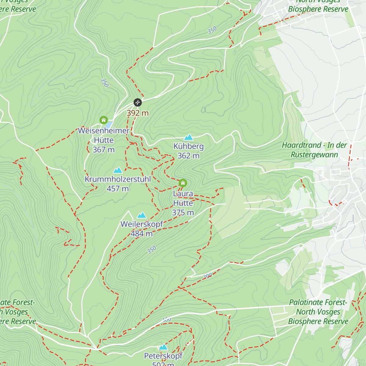 Laura Hütte map
