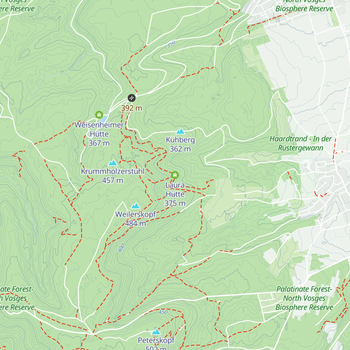 Laura Hütte map