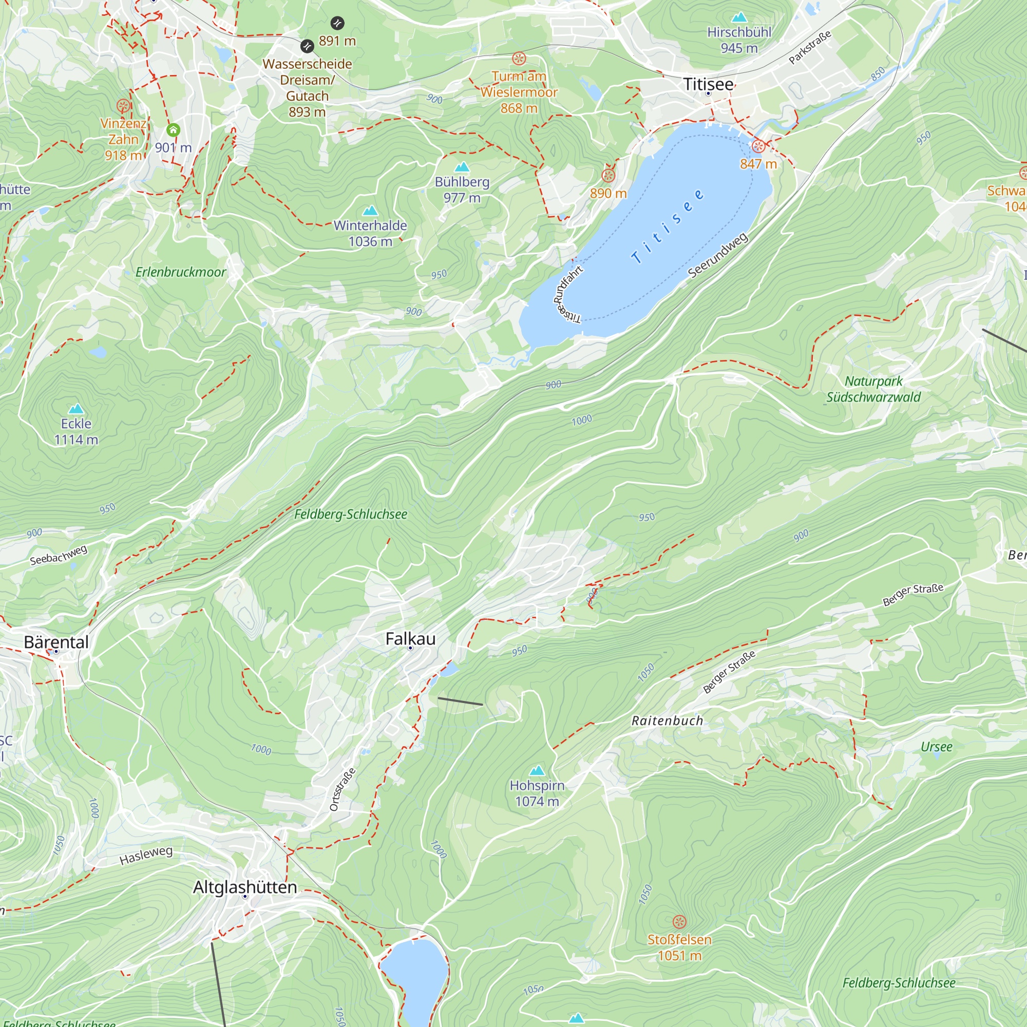 Stierhütte map
