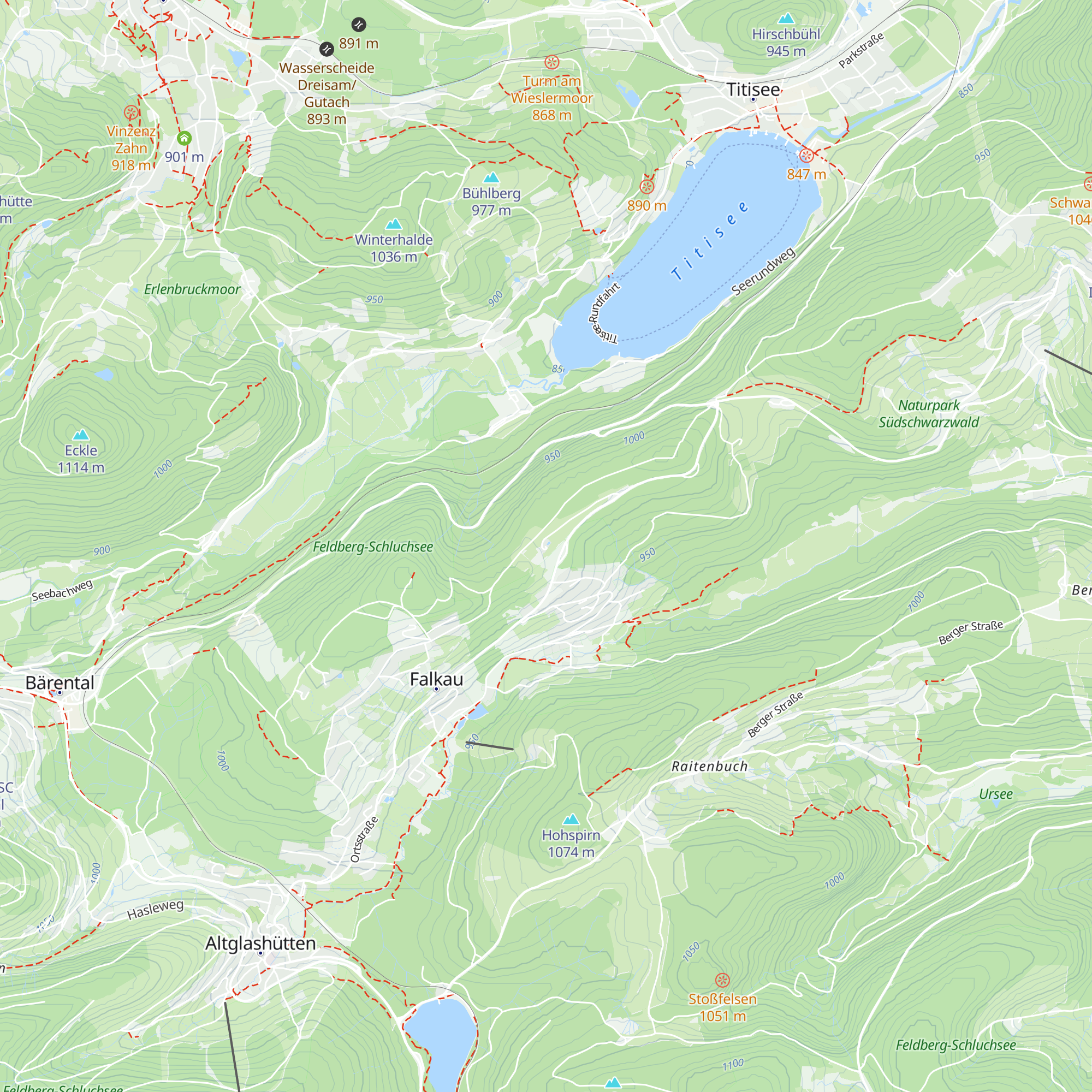 Stierhütte map