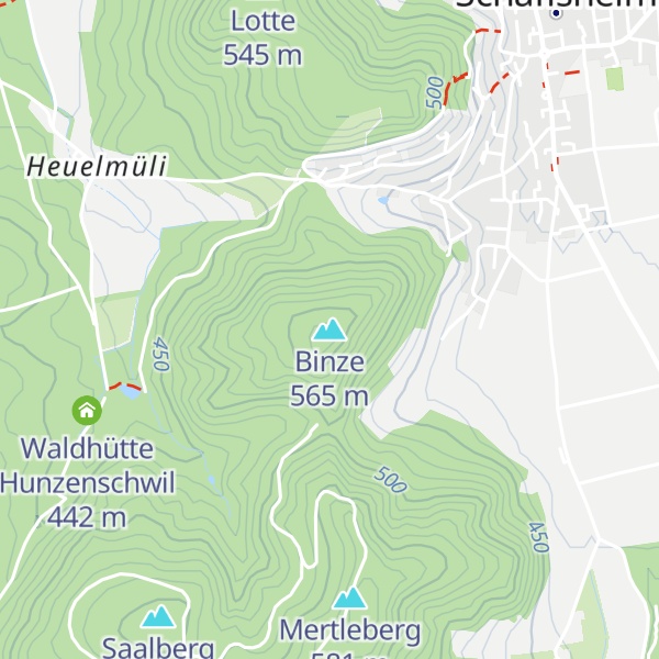 Map of Binze