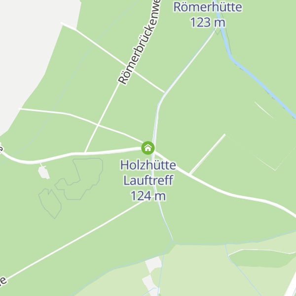 Map of Holzhütte Lauftreff