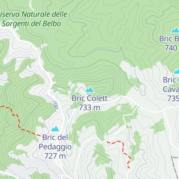 Map of Bric Colett