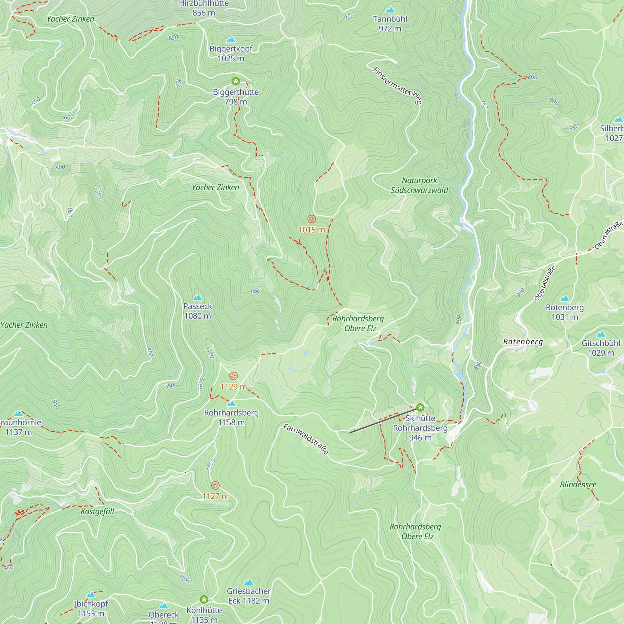 Reismatten-Hütte map