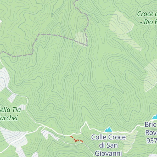 Map of Bric Valzemola