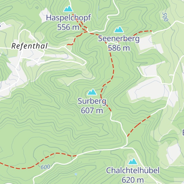 Map of Surberg