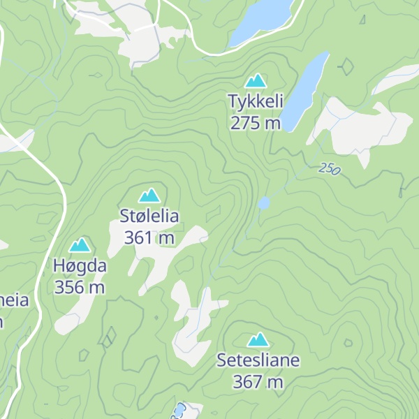 Map of Grandalsknotten