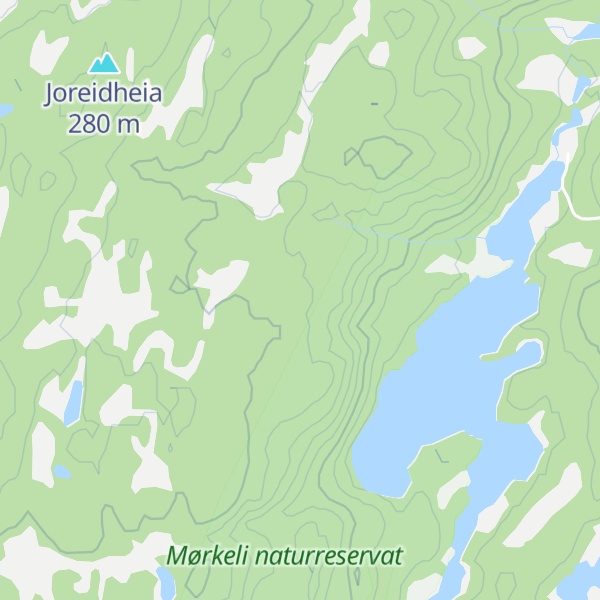 Map of Mørkeli