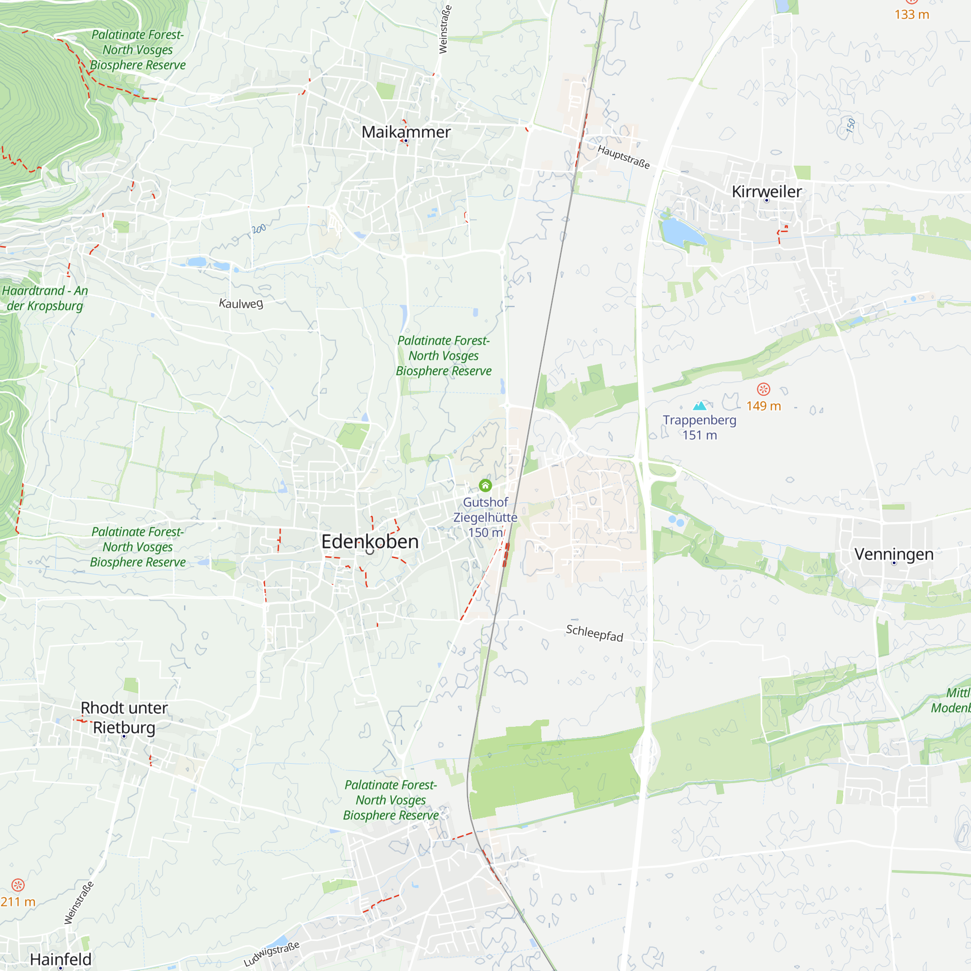 Gutshof Ziegelhütte map