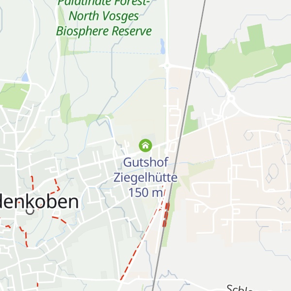 Map of Gutshof Ziegelhütte
