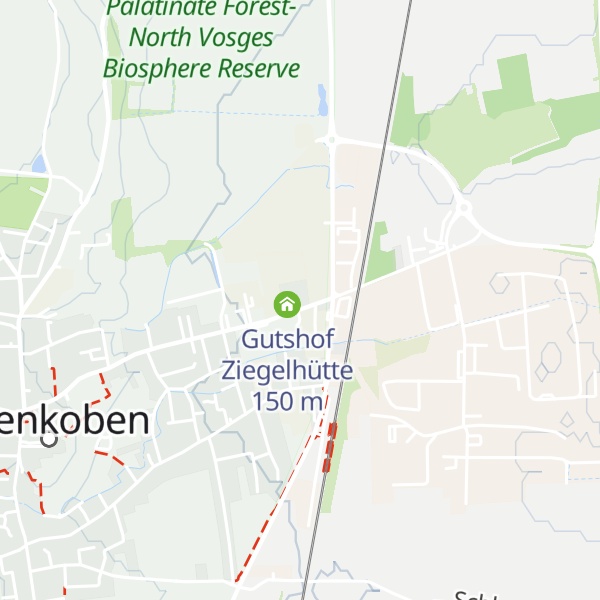 Map of Gutshof-Ziegelhütte