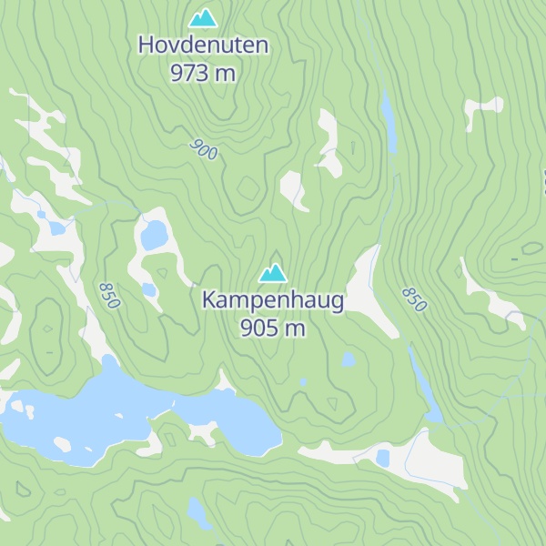 Map of Kampenhaug