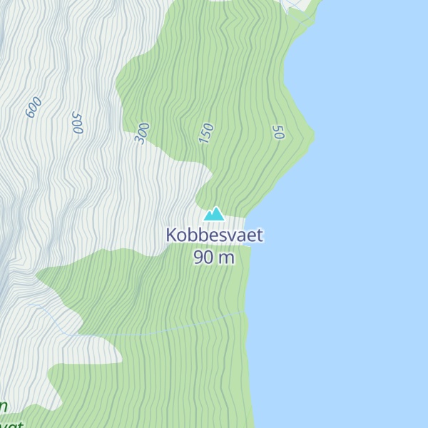 Map of Kobbesvaet