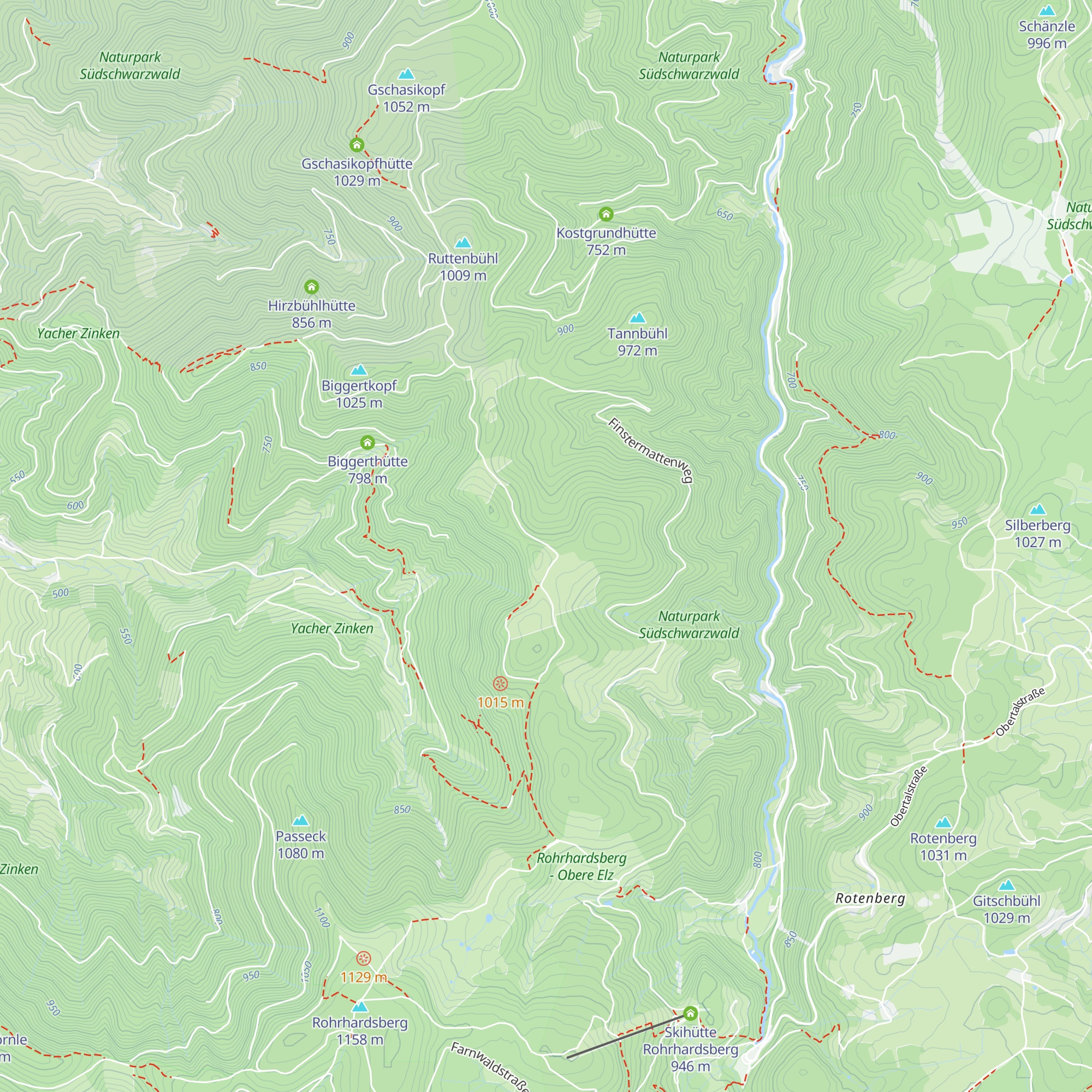Stümmelrüttehütte map