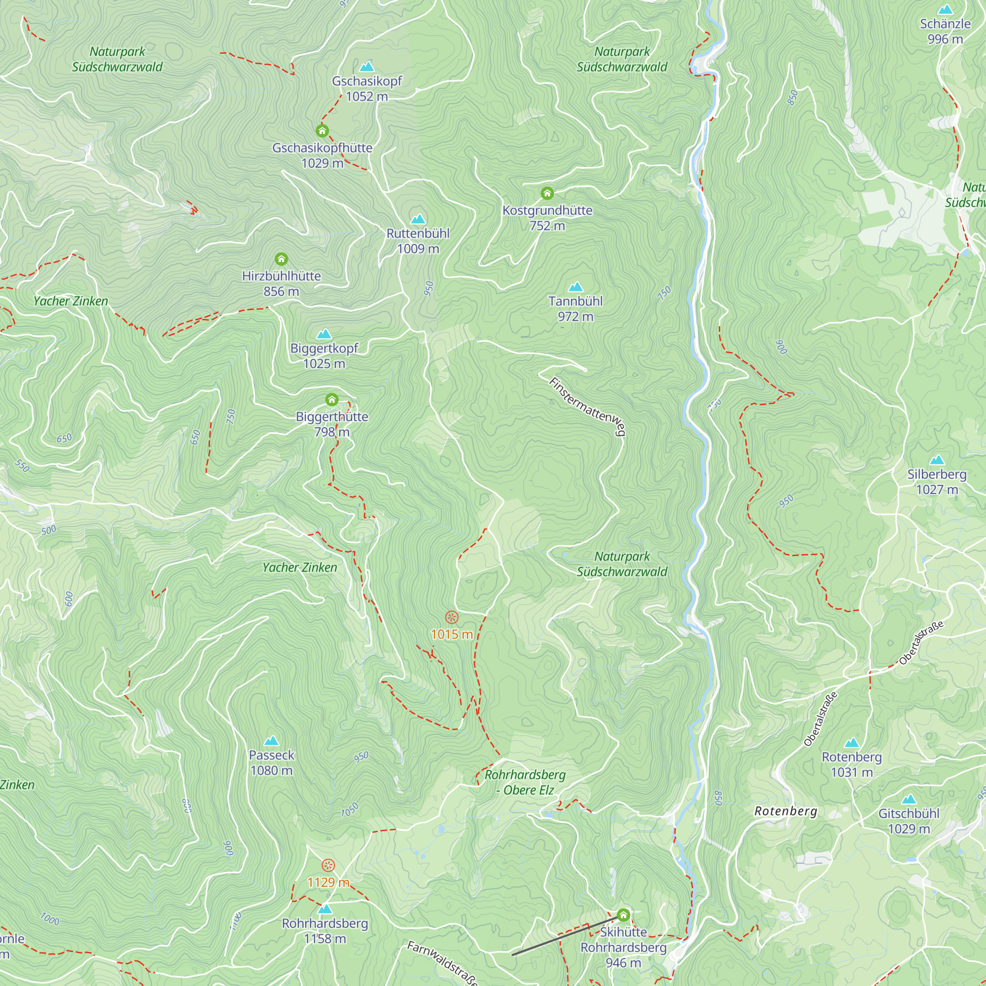 Stümmelrüttehütte map