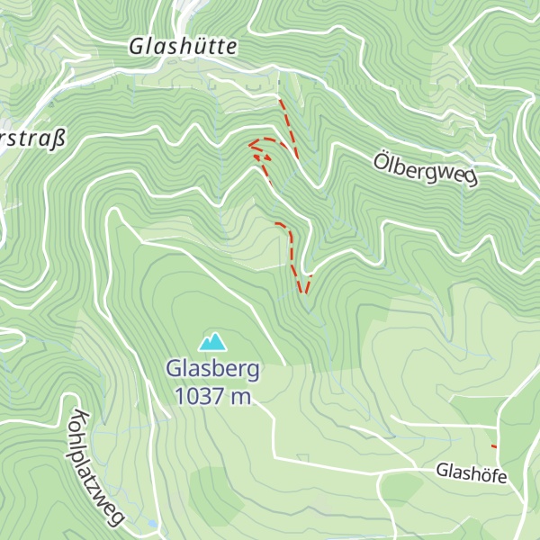 Map of Heidbrunnenhütte