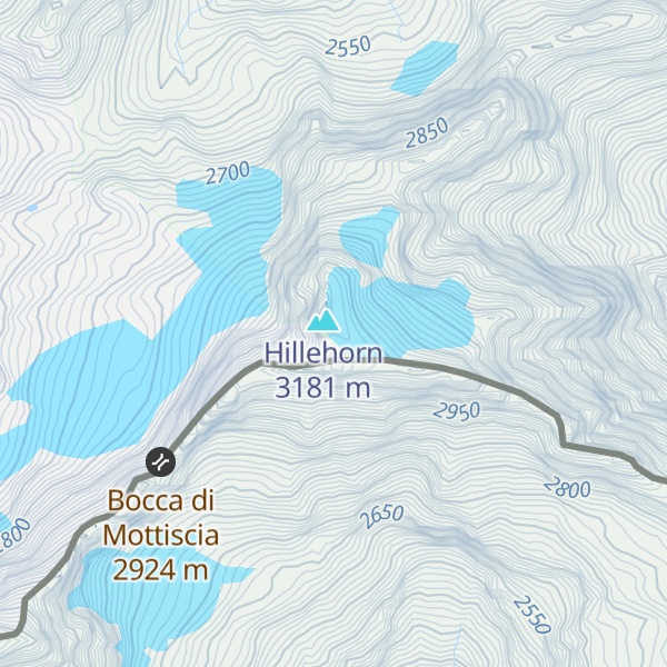 Map of Punta Mottiscia