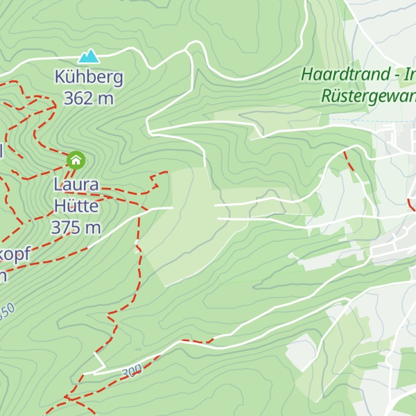 Map of Horst Haber Hütte