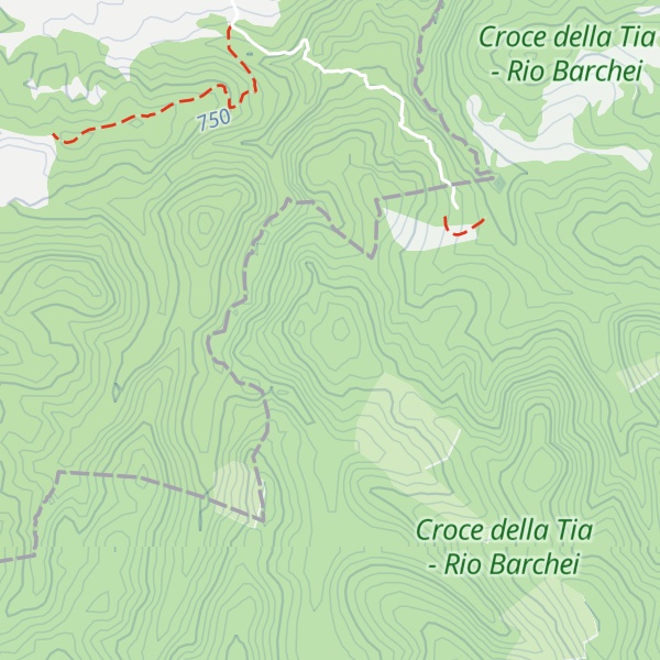 Map of Bric Granardo