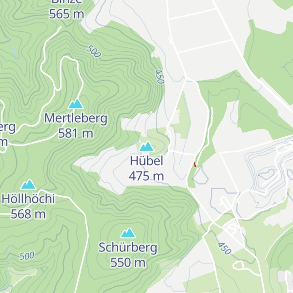 Map of Hübel