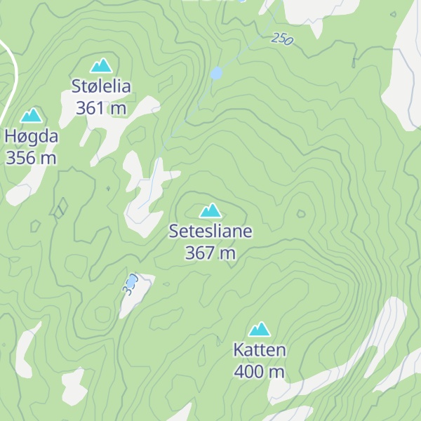 Map of Setesliane