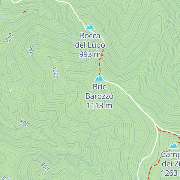 Map of Casa Barozzo