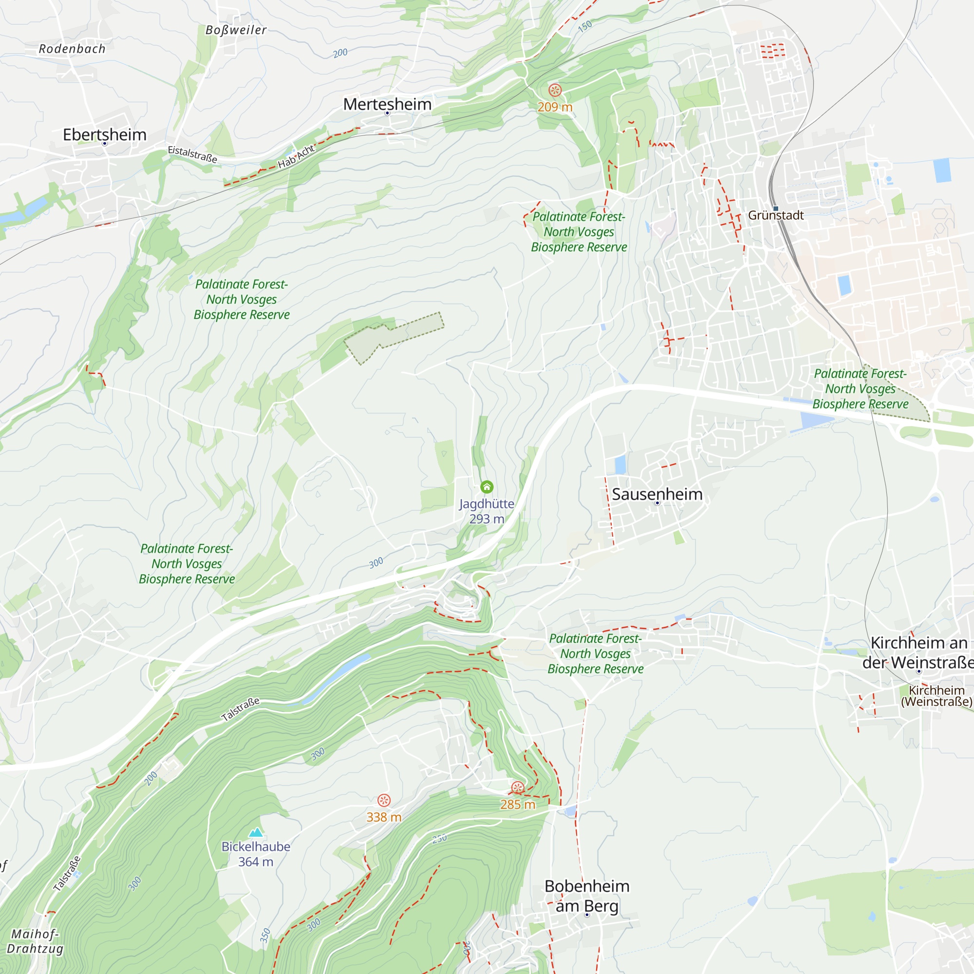 Jagdhütte map